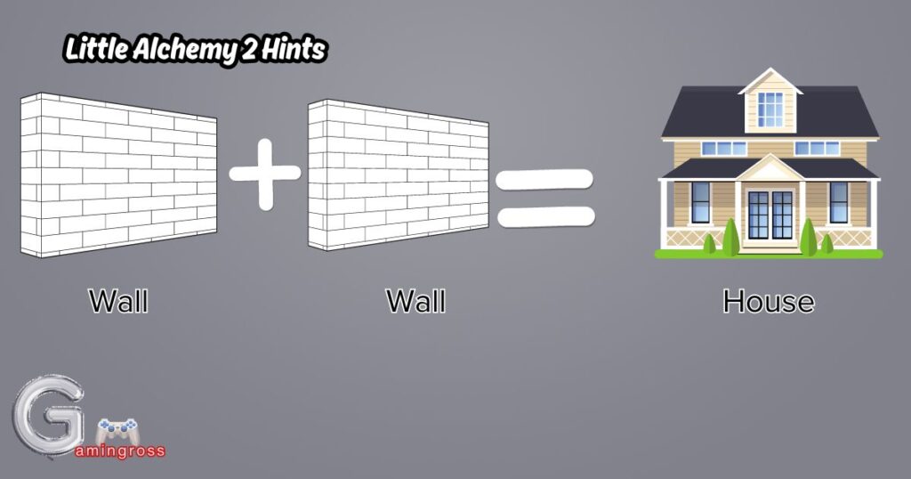 Crafting a House in Little Alchemy 2