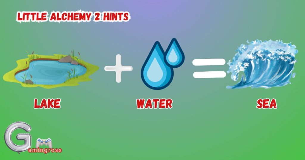 How can you get Sea in Little Alchemy 2?