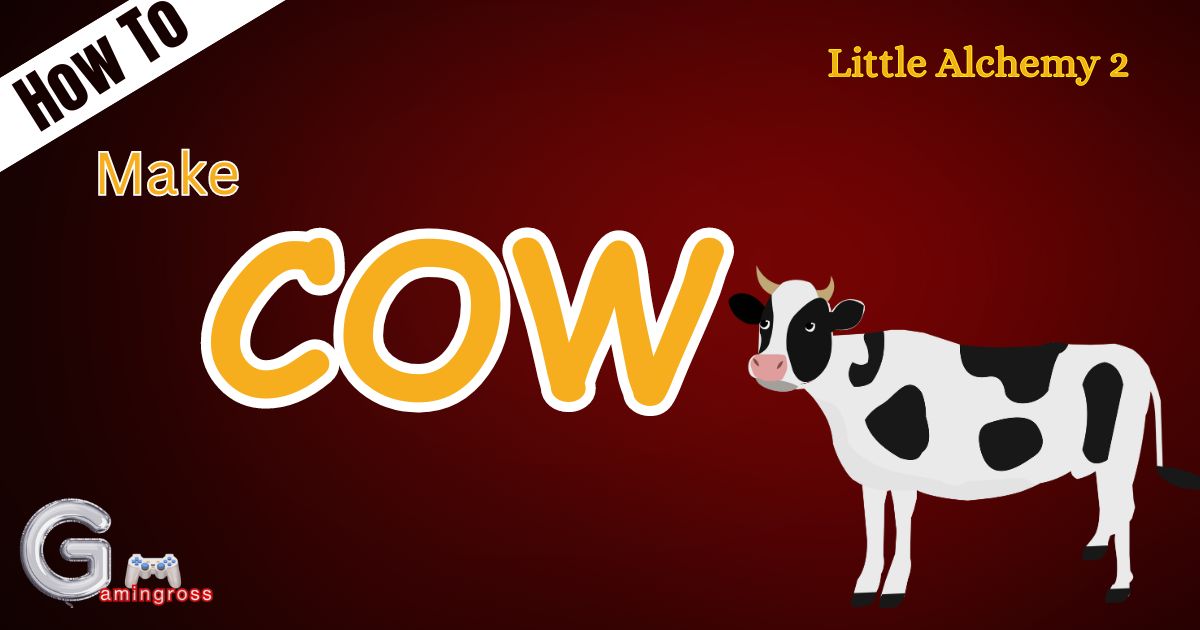 How to make Cow in Little Alchemy 2?