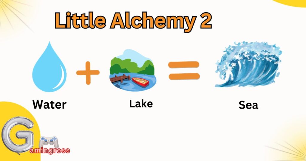 How to make Sea in Little Alchemy 2?