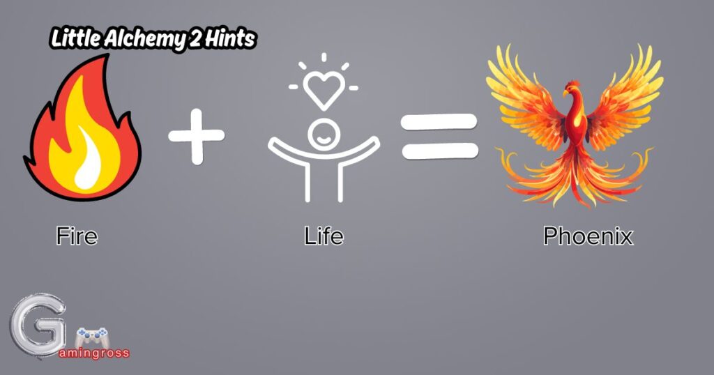 Little Alchemy 2 how to Generate a Phoenix