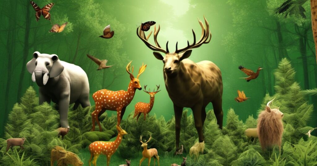 Make Animal with Forest + Life combination